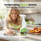 🍑 Heavy-Duty Kitchen Degreaser Spray – Fast-Acting Grease Melter 🏆  Perfect for Range Hoods & Refreshing Peach Aroma – One Spray, Spotless Kitchen ✨