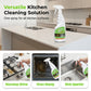 🍑 Heavy-Duty Kitchen Degreaser Spray – Fast-Acting Grease Melter 🏆  Perfect for Range Hoods & Refreshing Peach Aroma – One Spray, Spotless Kitchen ✨