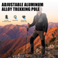 ⛰️Final Limited-Time Offer ! ✨ Adjustable Aluminum Alloy Trekking Pole – Durable, Shock-Absorbing, Lightweight 🌲