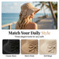 👒🌞 UPF Sun Protection Hat – Women's Wide Brim Foldable Hat for Ultimate Summer Shade