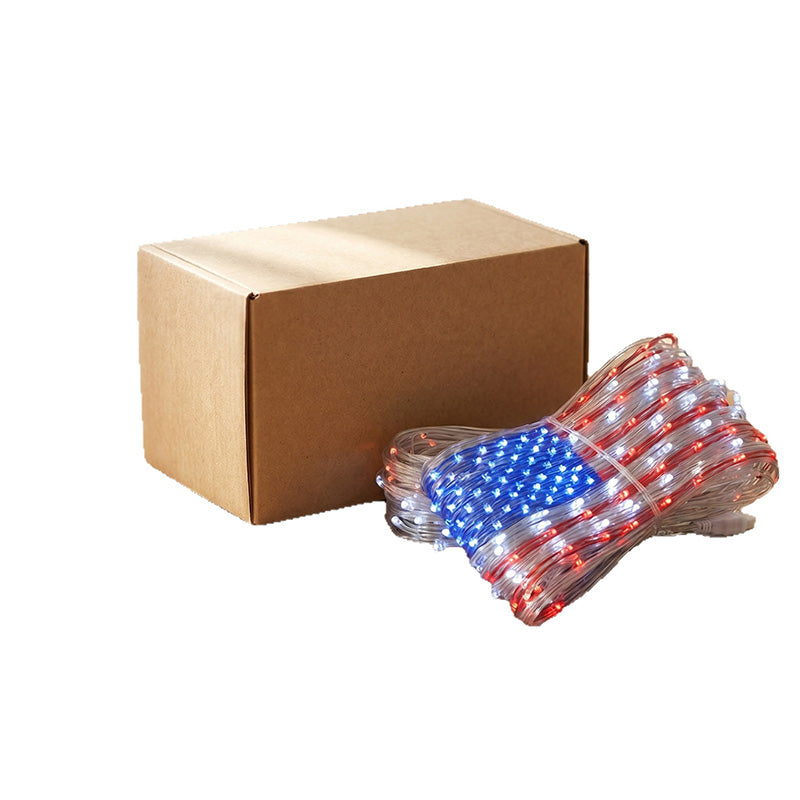 ❤️LIMITED-TIME 50% OFF!✨Patriotic Flag Net Lights – USB, Waterproof, 50,000-Hour✨-8