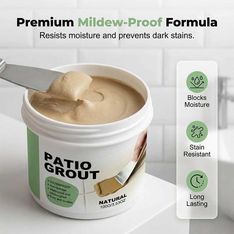🏠 LIMITED-TIME 50% OFF! ✨ Waterproof Tile Grout Filler – Mildew-Proof, Easy DIY, Multi-Surface 🛠️-2