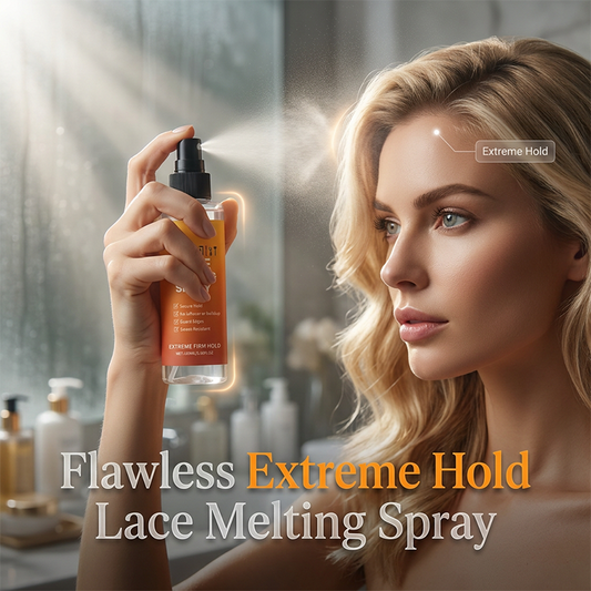 💞50K+ SOLD!🧴2026 HOT SALE🥳 Lace Wig Melting Spray – Moisturising formula, stops itching. Strong hold, easy wash out. Perfect melt every time! 💇‍♀️✨