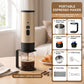 ☕ Portable Espresso Machine for Travel – Digital Display, Type‑C Rechargeable ✨