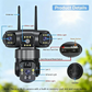 ⏳ LIMITED-TIME ! ⏰6K 9MP Outdoor Wi-Fi Security Camera | 10x Zoom, 3 Lenses, 360° PTZ | IP66 Waterproof, Color Night Vision, Two-Way Audio, Motion Tracking