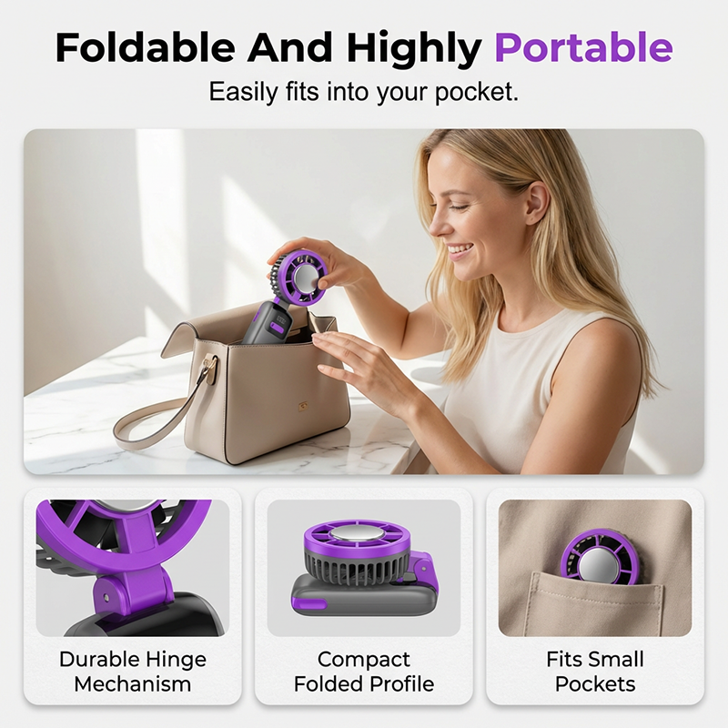 Portable Handheld Cooling Fan-7