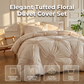 📢📢Limited-Time Offer !! ⏰Elegant Pinch Pleat Duvet Cover Set