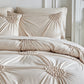 📢📢Limited-Time Offer !! ⏰Elegant Pinch Pleat Duvet Cover Set