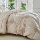📢📢Limited-Time Offer !! ⏰Elegant Pinch Pleat Duvet Cover Set