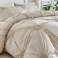 📢📢Limited-Time Offer !! ⏰Elegant Pinch Pleat Duvet Cover Set