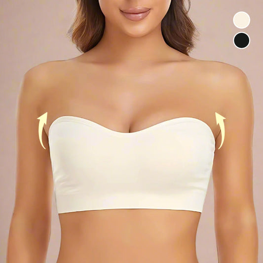 💕 Strapless Non-Slip Bra for Women,Soft, Comfortable And Made To Stay In Place