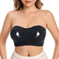💕 Strapless Non-Slip Bra for Women,Soft, Comfortable And Made To Stay In Place