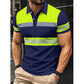 📢 LIMITED TIME! 👕 Men's High Visibility Reflective Short Sleeve Shirt – Neon Blocks & Athletic Fit Cut ⏰
