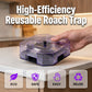 🥳2026 HOT SALE🥳💞50K+ SOLD!♻️ Reusable Roach Trap – Physical capture, no toxic sprays. One‑way doors, easy to check & clean. Safe for homes with kids & pets! 🏠✨