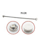 🛏️🔧Adjustable No-Drill Tension Rod – Damage-Free Install, Anti-Slip & Multi-Purpose, Max 15KG Load 🏠