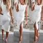 ✨ Elegant Sleeveless Slit Dress – Chic Summer Style for Women👗