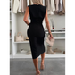 ✨ Elegant Sleeveless Slit Dress – Chic Summer Style for Women👗