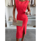 ✨ Elegant Sleeveless Slit Dress – Chic Summer Style for Women👗