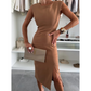 ✨ Elegant Sleeveless Slit Dress – Chic Summer Style for Women👗