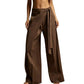 ✨Women's Flowy Wrap Front Wide Leg Pants