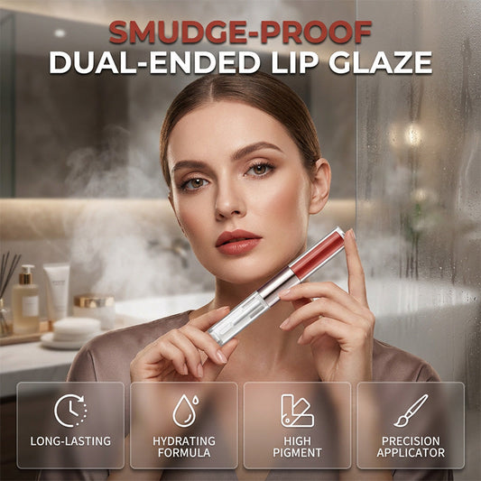 👄Long-Lasting Dual-Ended Lip Gloss