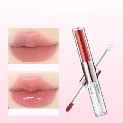 👄Long-Lasting Dual-Ended Lip Gloss