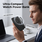 🔋 Portable Smartwatch Power Bank – 2.5W Magnetic Wireless Charger with Built-In Cable
