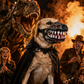 🎃 Halloween Dog Costume Muzzle – Funny Monster Mouth Pet Costume