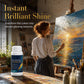 ✨🎨 Professional Art Varnish – Gloss Finish Protector For Paintings & Canvas