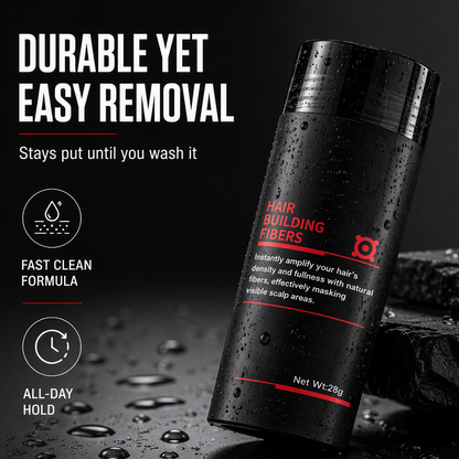 🥳2026 HOT SALE🥳💞50K+ SOLD!💨✨ Hair Building Fibers – Instantly fills thinning spots & receding hairlines. Natural volume in 3 seconds – no more bald patches! 💇‍♂️🛡️