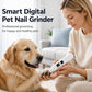 🥳2026 HOT SALE🥳💞50K+ SOLD!🐶💨  Electric Pet Nail Grinder – Whisper‑quiet, 3‑step gentle grinding. LED power display & USB‑C rechargeable – stress‑free grooming for dogs & cats! 🛡️✨