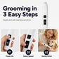 🥳2026 HOT SALE🥳💞50K+ SOLD!🐶💨  Electric Pet Nail Grinder – Whisper‑quiet, 3‑step gentle grinding. LED power display & USB‑C rechargeable – stress‑free grooming for dogs & cats! 🛡️✨
