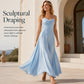 Women's Elegant Spaghetti Strap Maxi Dress