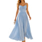 Women's Elegant Spaghetti Strap Maxi Dress