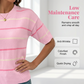 👕 Women's Classic Striped Short-Sleeve T-Shirt