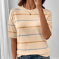 👕 Women's Classic Striped Short-Sleeve T-Shirt