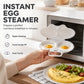 ⏰Last Day Special Price ￡9.99‼️⏰ Microwave Egg Poacher – Dual-Cavity Steamer, Rapid Heating, Non-Stick PP – Ideal for Home, Office & Travel! 🔥