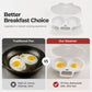 ⏰Last Day Special Price ￡9.99‼️⏰ Microwave Egg Poacher – Dual-Cavity Steamer, Rapid Heating, Non-Stick PP – Ideal for Home, Office & Travel! 🔥