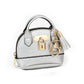👜💛 LIMITED TIME OFF! 🔑Mini Shell Bag Keychain – PU Leather Lipstick Coin Purse with Golden Padlock & Tassel