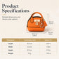 👜💛 LIMITED TIME OFF! 🔑Mini Shell Bag Keychain – PU Leather Lipstick Coin Purse with Golden Padlock & Tassel