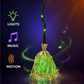 ✨ Halloween Electric Witch Broom Decoration🔮 Create A Haunted House Atmosphere In Seconds