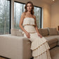 🌸 2026 Fall New Arrival Women’s Strapless Ruffle Maxi Dress