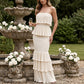 🌸 2026 Fall New Arrival Women’s Strapless Ruffle Maxi Dress