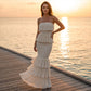 🌸 2026 Fall New Arrival Women’s Strapless Ruffle Maxi Dress