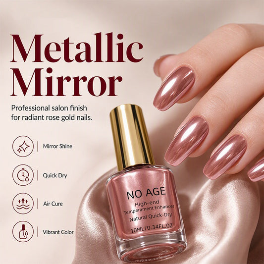 📢Buy 2 Get 1 Free 💅 Metallic Mirror Nail Polish 🔥 Long-Lasting Mirror Effect Nails