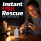 ⚡️ Portable Emergency Phone Charger AA Battery Powered Power Bank with LED Flashlight