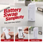 ⚡️ Portable Emergency Phone Charger AA Battery Powered Power Bank with LED Flashlight