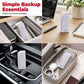 ⚡️ Portable Emergency Phone Charger AA Battery Powered Power Bank with LED Flashlight