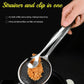🎉 LIMITED TIME ! 🥢 2-in-1 Stainless Steel Food Tongs & Oil Strainer – Fine Mesh, Ergonomic Handle & Easy Clean ✨