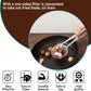 🎉 LIMITED TIME ! 🥢 2-in-1 Stainless Steel Food Tongs & Oil Strainer – Fine Mesh, Ergonomic Handle & Easy Clean ✨